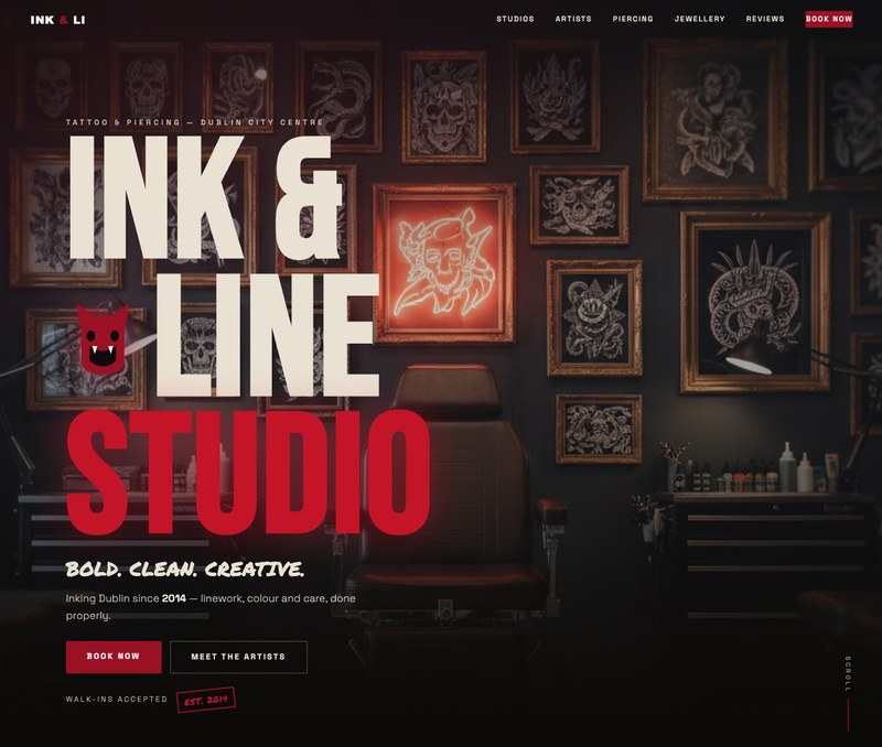 GROWXIA services — bold websites for Irish local businesses